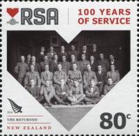 (№2016-3310) Марка из набора Новая Зеландия 2016 год "Возвращенный", Гашеная