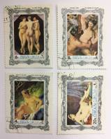 (--) Набор марок Никарагуа "4 шт."  Гашёные  , III Θ