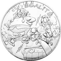 (2015) Монета Франция 2015 год 10 евро "Астерикс. Галлы"  Серебро Ag 333  UNC