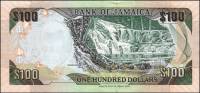 (,) Банкнота Ямайка 2009 год 100 долларов "Дональд Сангстер"   UNC