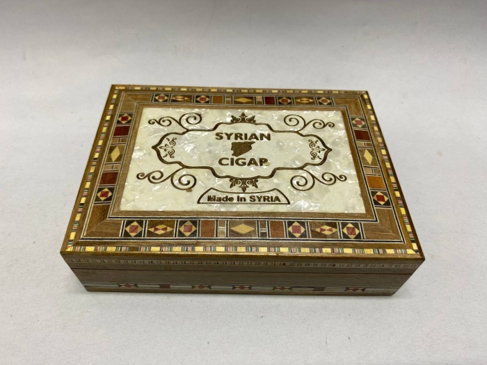 Шкатулка деревянная из под Сирийских сигар