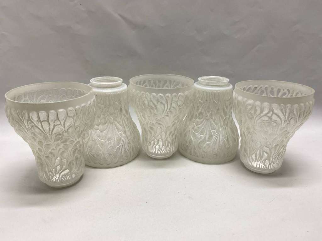 Плафоны для люстры 9 шт, три вида