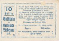 (№1920) Банкнота Австрия 1920 год "10 Heller"