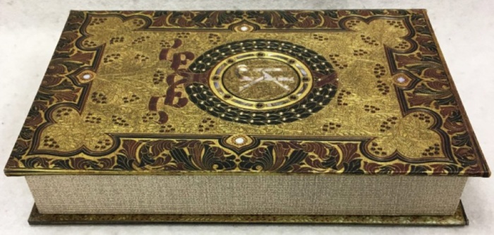 Шкатулка &quot;Книга&quot;, дерево, ткань (сост. на фото)