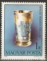 (1984-062) Марка Венгрия "Потир Москва"    Искусство из Еврейского музея, Будапешт II Θ
