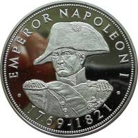 (2001) Монета Сомали 2001 год 250 шиллингов "Наполеон I Бонапарт"  Серебро Ag 925  PROOF