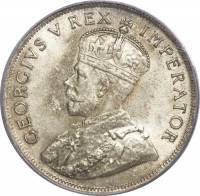 () Монета ЮАР (Южная Африка) 1923 год 1  ""   Биметалл (Серебро - Ниобиум)  UNC