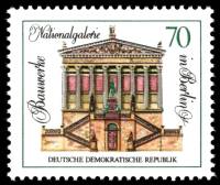 (1971-037) Марка Германия (ГДР) "Национальная галерея"    Архитектура Берлина II Θ