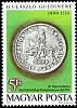 (1979-053) Марка Венгрия "Серебряный гульден Уласло II"    Международный нумизматический конгресс, Б