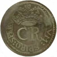 () Монета Англия / Великобритания 1648 год 1  ""   Биметалл (Серебро - Ниобиум)  AU