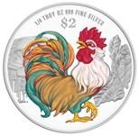 () Монета Сингапур 2017 год 2  ""    AU