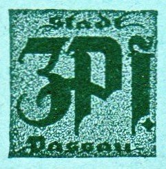 (№2017) Банкнота Германия (Без даты) 3 Pfennig&quot;