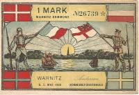 (№1920) Банкнота Германия 1920 год "1 Mark"