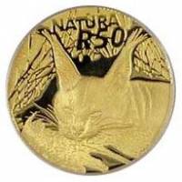 (№2004km420) Монета Южная Африка 2004 год 50 Rand (Натура - Каракал ест добычу)