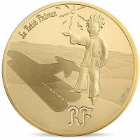 (№2015) Монета Франция 2015 год 50 Euro (Звезды гидов)