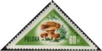 (1959-86) Марка Польша "Рыжики"   Грибы III Θ