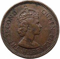 (№1955km33) Монета Кипр 1955 год 3 Mils
