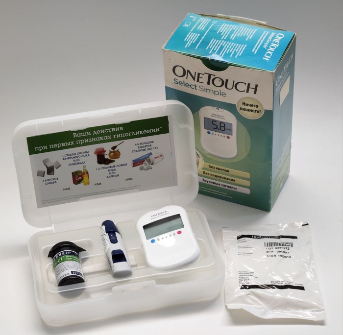 Глюкометр One touch select simple