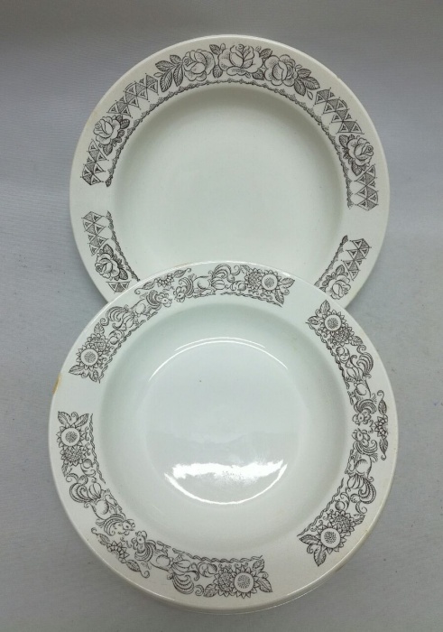 Тарелки суповые, ЗИК Конаково, 4 шт