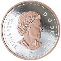 (№2017) Монета Канада 2017 год 25 Cents (Большой Серии Монет: Касабланка)
