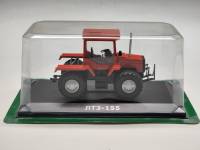 Тракторы история люди машины модель ЛТЗ 155 в коробке-блистере без журнала