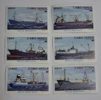 (--) Набор марок Кабо-Верде "6 шт."  Негашеные  , III O