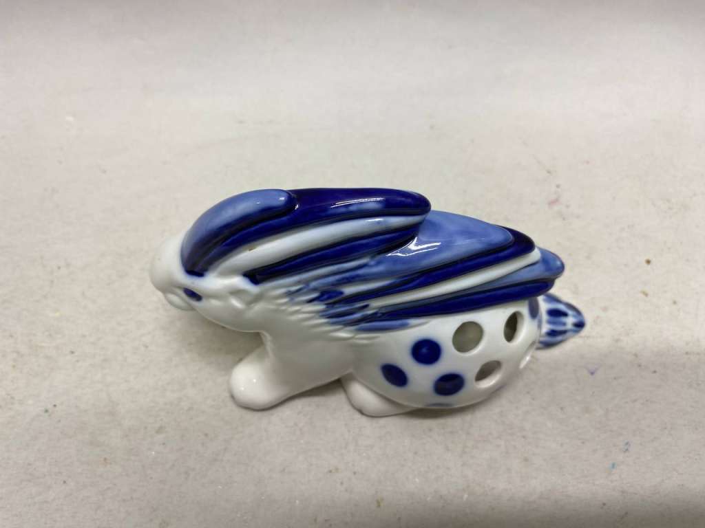 Статуэтка карандашница фарфор ЛФЗ дикобраз