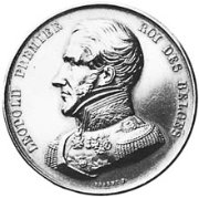 (№1854kmPn49) Монета Бельгия 1854 год 100 Francs