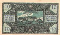 (№1920) Банкнота Австрия 1920 год "10 Heller"