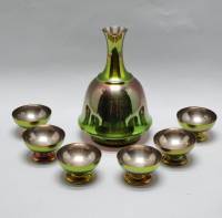 Коньячный набор Ереван СССР металл