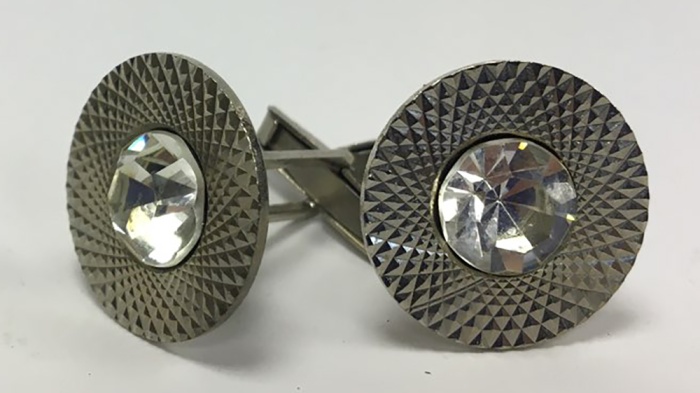 Запонки, металл (сост. на фото)