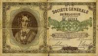 (№1914P-90) Банкнота Бельгия 1914 год "100 Francs"