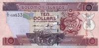 (,) Банкнота Соломоновы Острова 2011 год 10 долларов    UNC