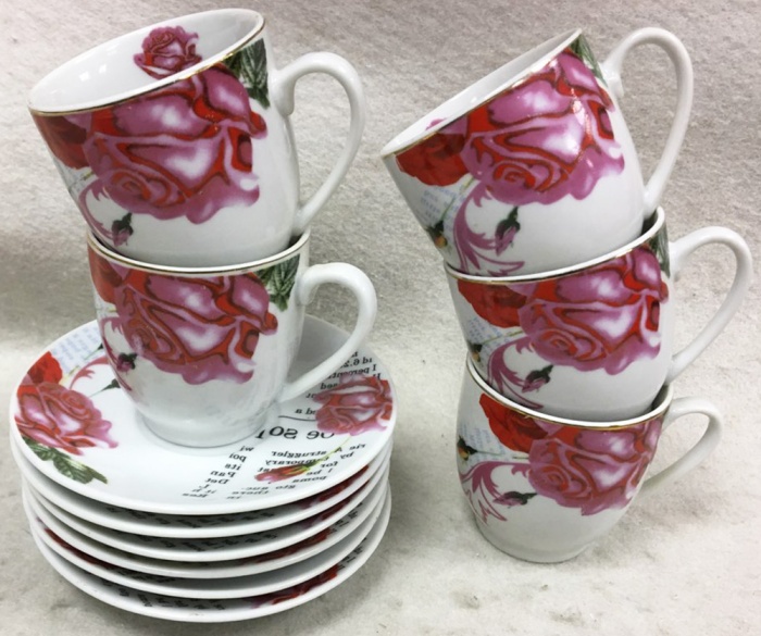 Кофейный набор "Luxury Design", 11 предметов (сост. на фото) 