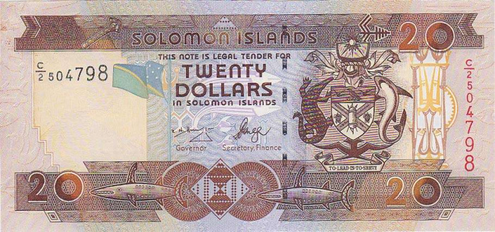 () Банкнота Соломоновы Острова 2006 год   &quot;&quot;   UNC