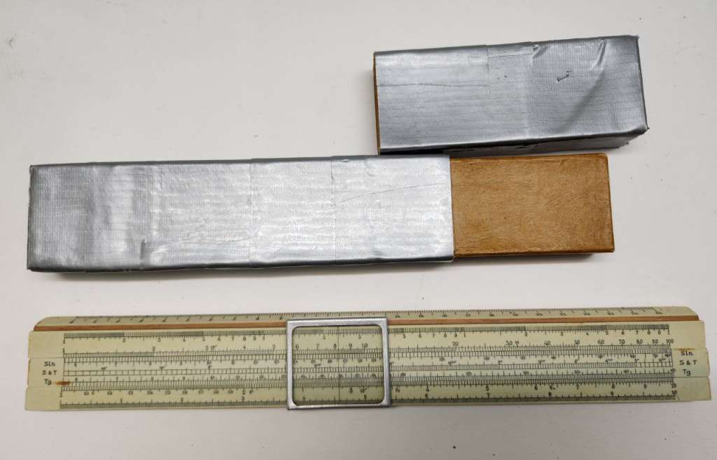 Логарифмическая линейка с чехлом СССР 1952 г