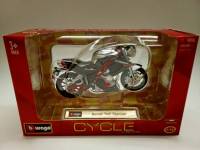 Модель мотоцикл 1:18 Benelli TNT Titanium новый в коробке Bburago