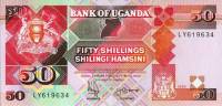 (,) Банкнота Уганда 1994 год 50 шиллингов    UNC