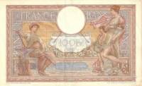 () Банкнота Франция 1939 год 100  ""   UNC