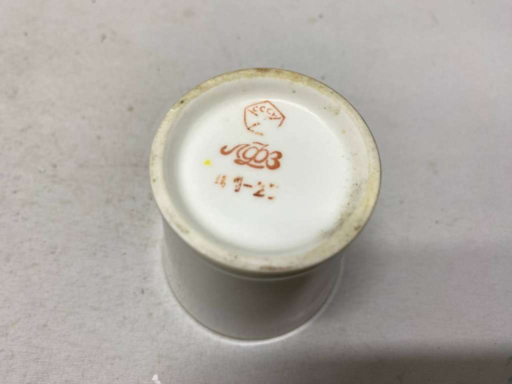 Стопка костяной фарфор