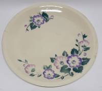 Блюдо, керамика,  д-36 см. Краснодарский фарфор. завод, СССР (сост. на фото)