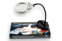 Лупа-Лампа Настольная MG15117-B, 107 мм, 2,25х с подсветкой на батарейках, производство Китай