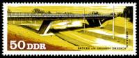 (1976-065) Марка Германия (ГДР) "Большой Дреш", Шверин"    Мосты III Θ
