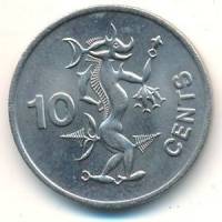 () Монета Соломоновы Острова 1977 год 10  ""   Медь-Никель  UNC