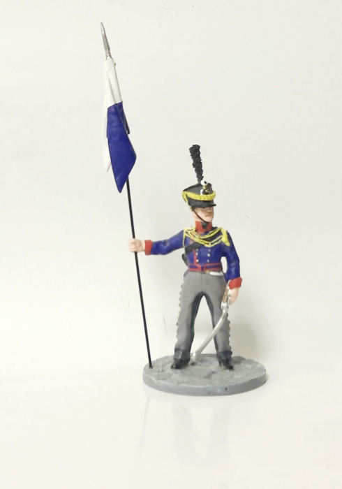 Оловянный солдатик &quot;  Рядовой Бранденбургского уланского полка прусской армии, 1812&quot;