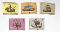 (--) Набор марок Сан-Марино "5 шт."  Негашеные  , III O