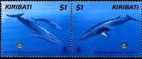 (№1998-787) Лист марок Кирибати 1998 год "Финвал Balaenoptera physalus не Полосатик Balaenoptera Кит