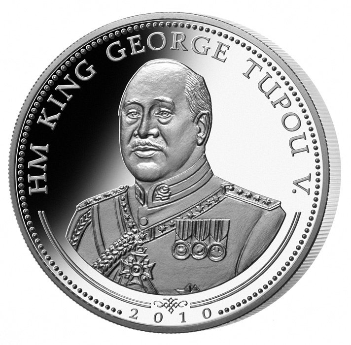 () Монета Тонга 2010 год 1 паанга &quot;&quot;  Биметалл (Серебро - Ниобиум)  UNC