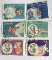 (--)Набор марок Панама "6 шт."  Гашёные  , III Θ