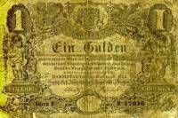 (№1854P-S260) Банкнота Германия 1854 год "1 Gulden"